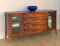 Curved Front Sideboard