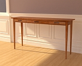 Three Drawer Hall Table