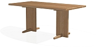Handmade slab solid wood desk