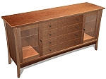 Verona four drawer, two door, handmade sideboard