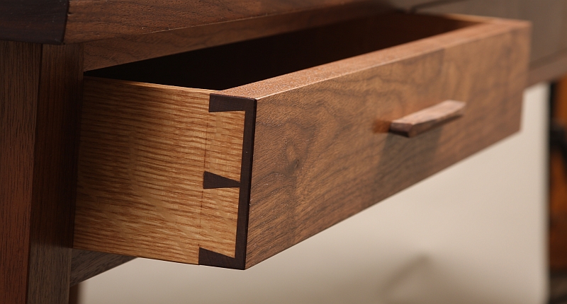 dovetail drawer detail