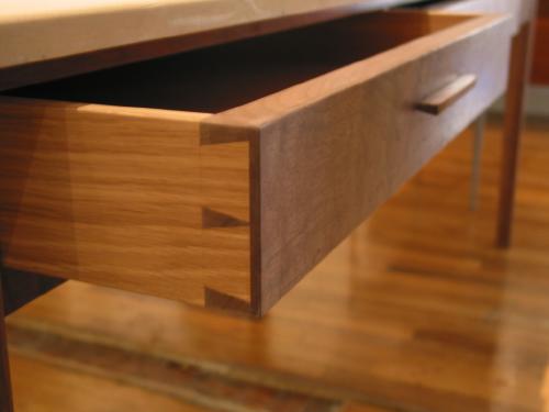 dovetail drawer detail