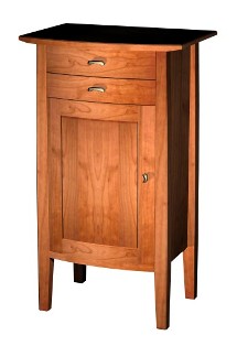 Curved Front Standing Cabinet