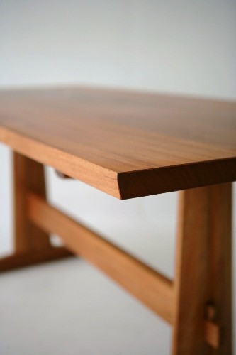 trestle table detail 1